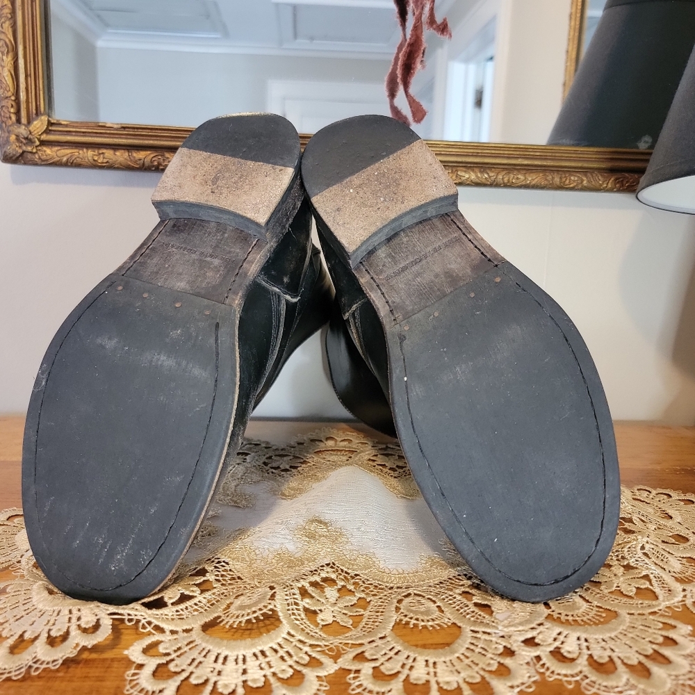 FRYE Distressed Motorcycle Ankle Boot - Picture 4 of 6